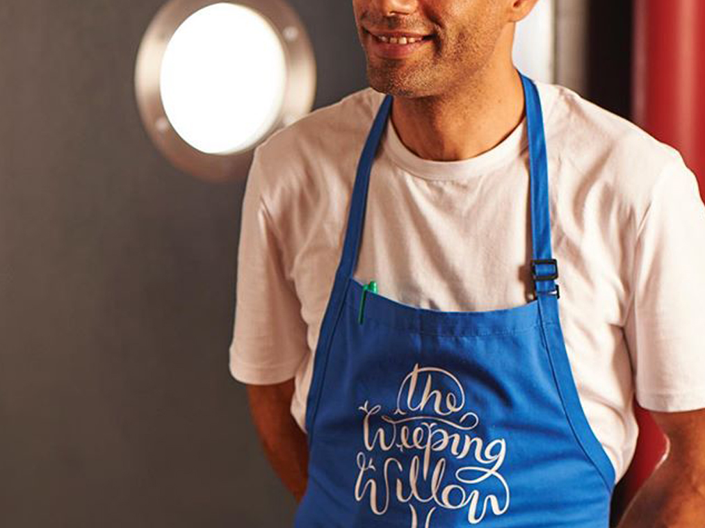 The Weeping Willow branding